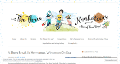 Desktop Screenshot of mumofthreemusketeers.com